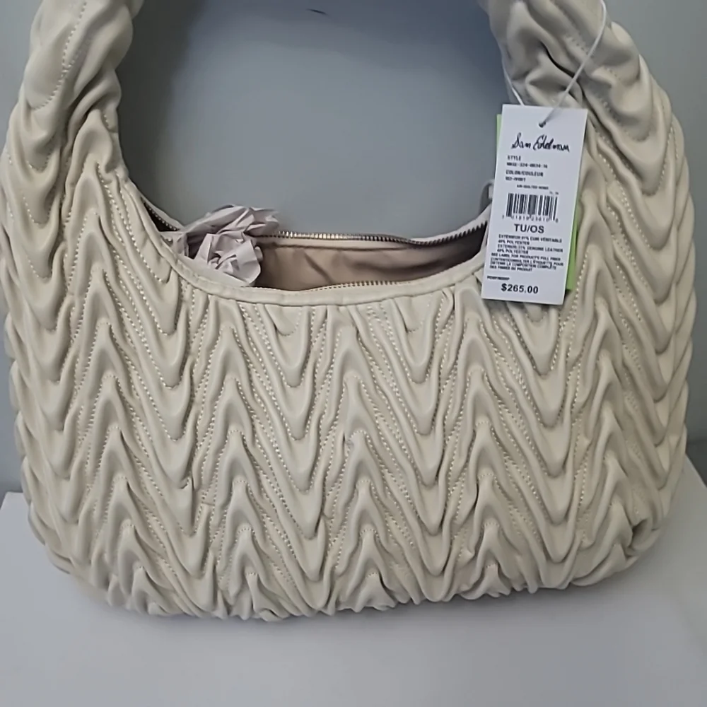 Sam Edelman Ari Quilted Leather Hobo Bag